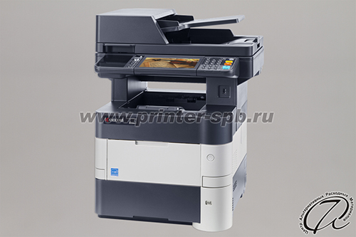 Монохромный МФУ Kyocera m3560idn, вид справа Лазерный МФУ Kyocera m3560idn