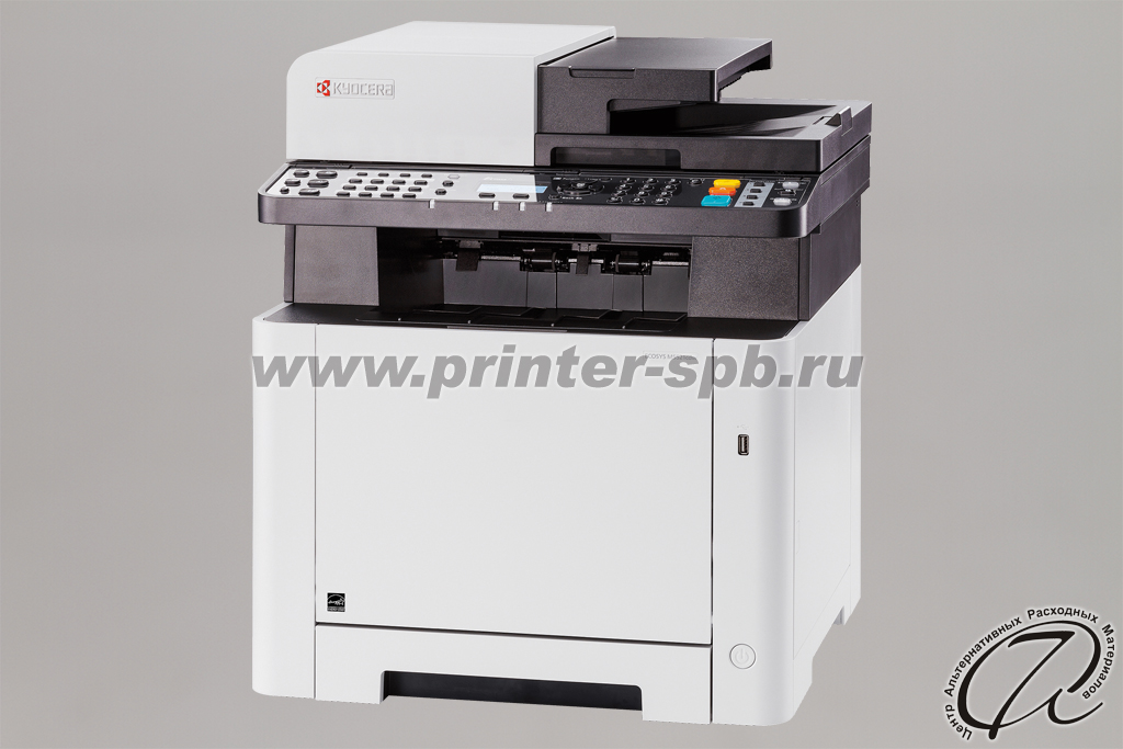 Цветной МФУ Kyocera m5521cdw, вид справа Лазерный МФУ Kyocera m5521cdw