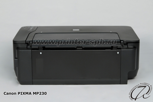 Canon PIXMA MP230: Вид сзади
