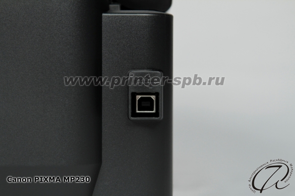 Canon PIXMA MP230: Гнездо USB подключения