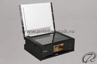 Canon PIXMA TS9040, вид с поднятой крышкой сканера