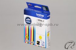Brother LC525XL-Y YELLOW, вид сбоку Картридж Brother LC525XL-Y YELLOW