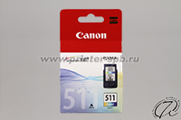 Картридж Canon CL-511 (2972B001AA) трехцветный