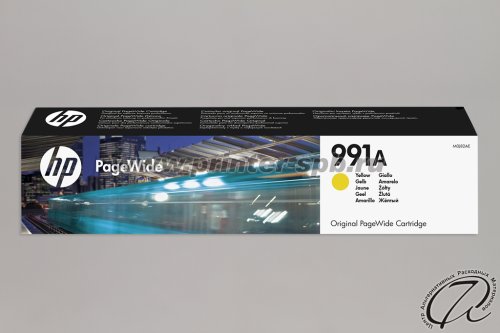 Картридж HP 991A (M0J82AE) yellow