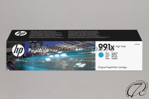 Картридж HP 991X (M0J90AE) cyan