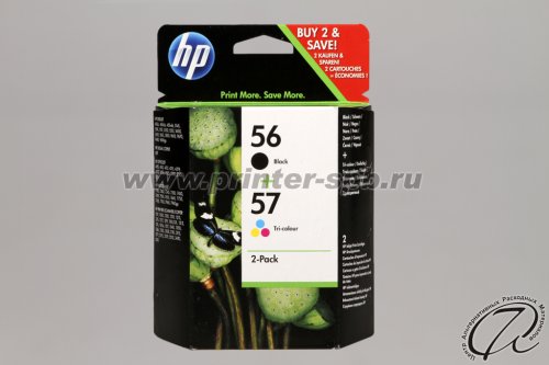 Набор картриджей HP 56/57 (SA342AE) черный/трехцветный
