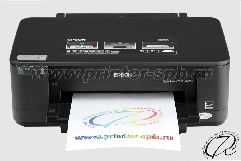 Epson Stylus Office B42WD центральный вид печать