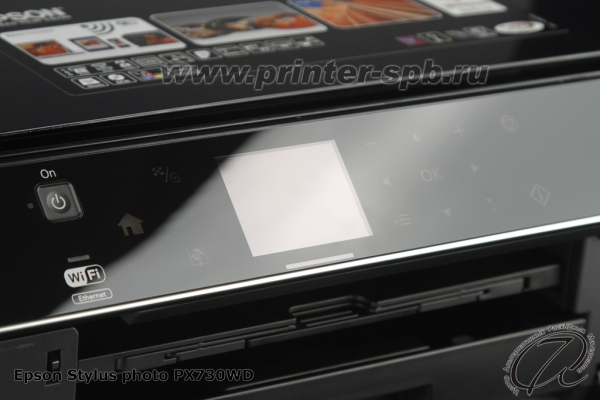 Панель управления ЖК экран Touchscreen (тачскрин) МФУ Epson Stylus Photo PX730WD