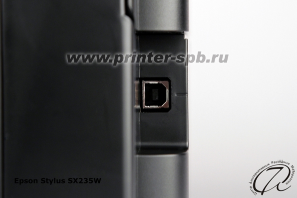Разъем подключения USB МФУ Epson SX235W