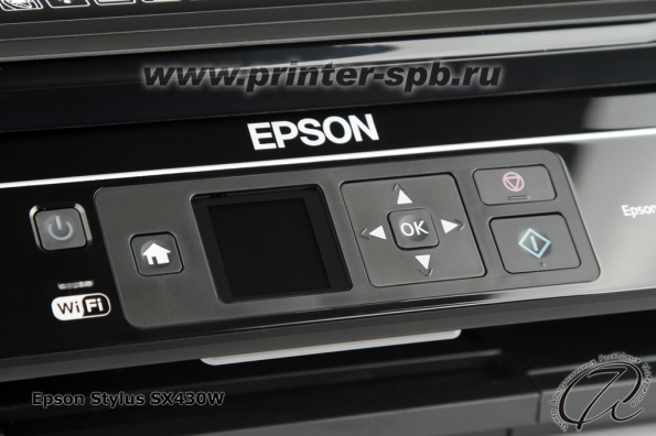 Панель управления МФУ Epson SX430W