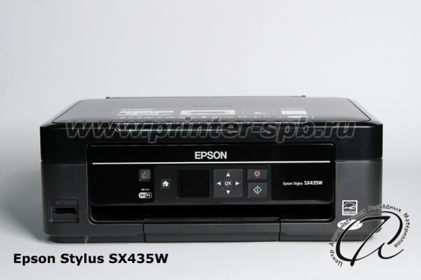Центральный вид МФУ Epson Stylus SX435W