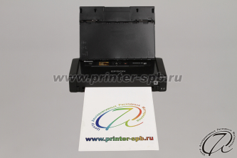 Epson WorkForce WF-100W, принтер в работе