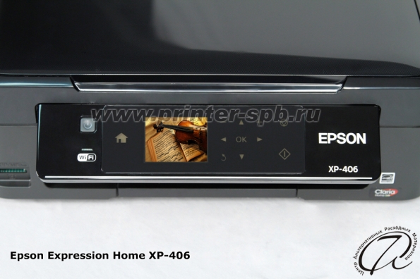 Epson Expression Home XP-406: панель управления