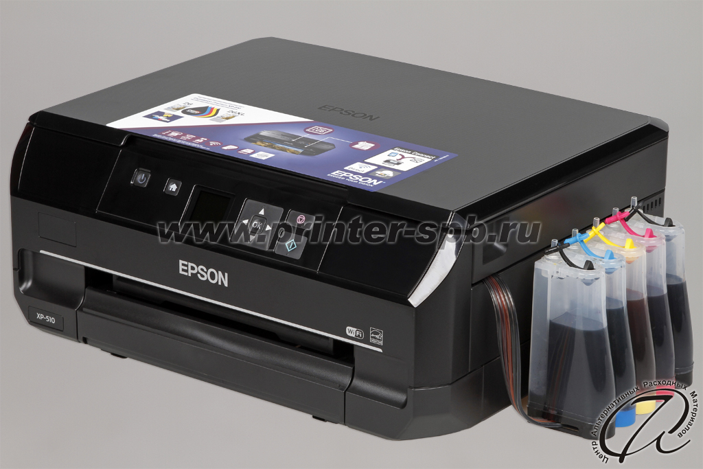 Epson Expression Premium XP-510 с СНПЧ