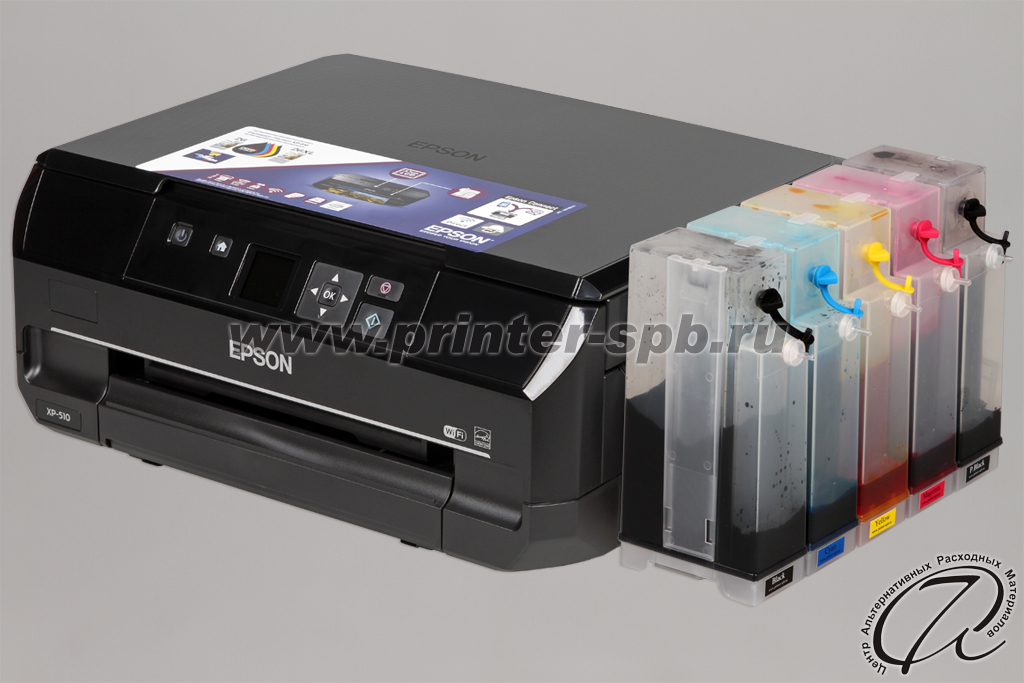 Epson Expression Premium XP-510 с СНПЧ