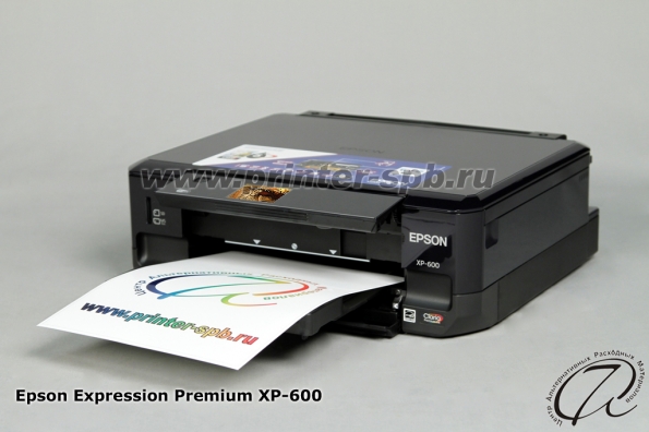 Epson Expression Premium XP-600: Вид сбоку слева