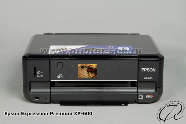 Epson Expression Premium XP-600: Центральный вид