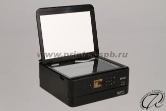 Epson Expression Premium XP-6000, с поднятой крышкой сканера