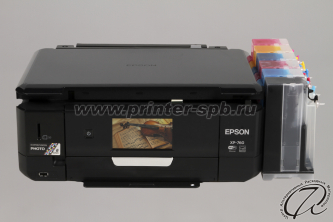 Epson Expression Photo XP-760, с установленной СНПЧ А7