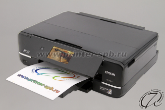 Epson Expression Photo XP-960, общий вид с выдвинутым лотком