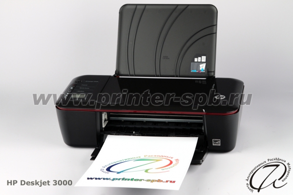 Принтер HP Deskjet 3000 J310a с открытыми лотками