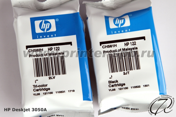 HP Deskjet 3050A e-All-in-One Printer оригинальные картриджи