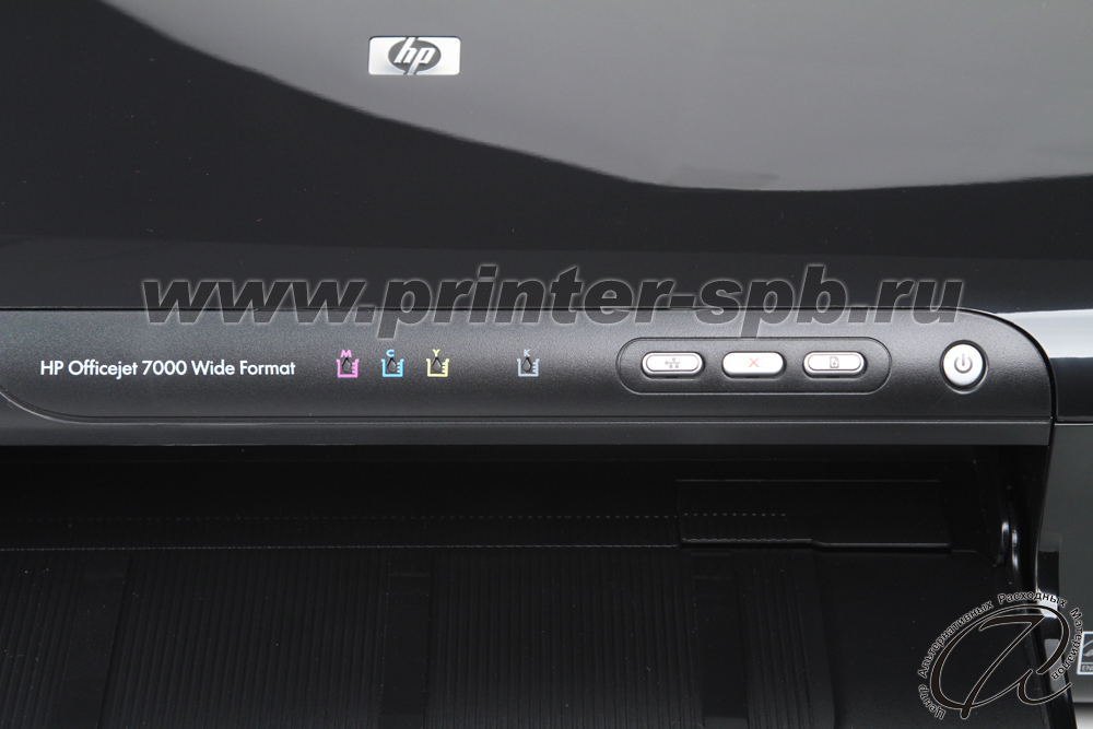 Принтер HP Officejet 7000 А3 кнопки управления
