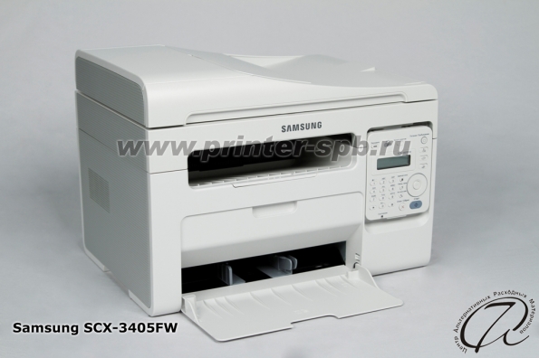 Samsung SCX-3405FW: Вид слева