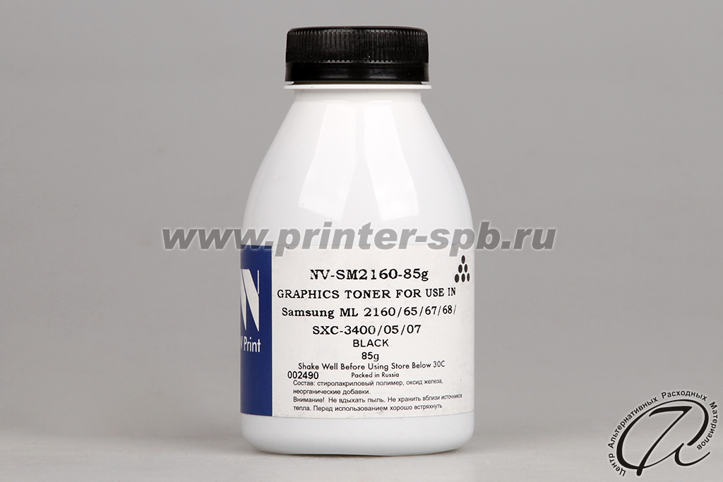 Японский тонер nv-print универсальный для ЧБ моделей Samsung, 85 грамм