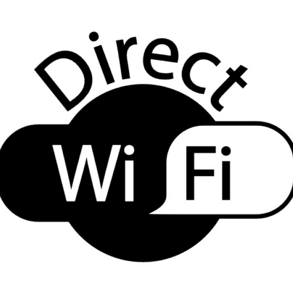 Через wi fi direct